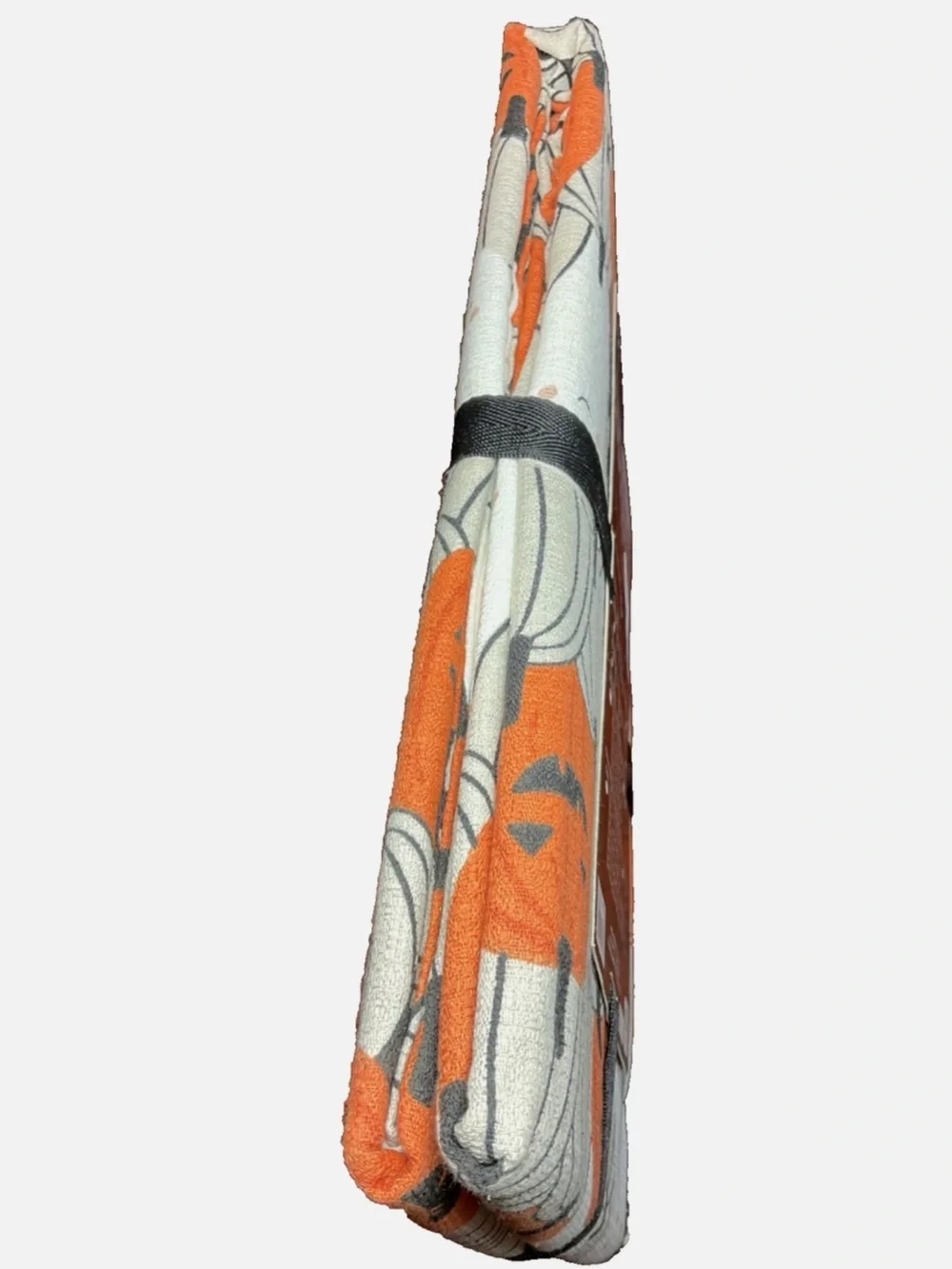 Nicole Miller Jack O Lantern Pumpkin Autumn Halloween Oblong Tablecloth NEW
